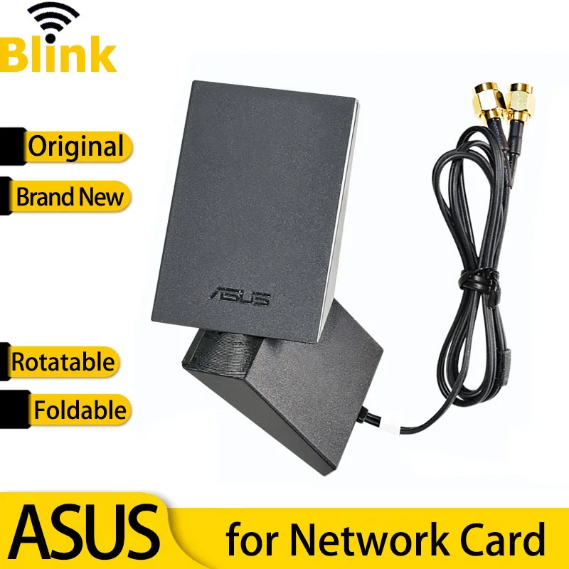 ASUS Original Router WiFi Antena Dual Band Amplificator Rotativ Magnetic Bază de Externe Omni Antene pentru PC placa de Retea Wireless