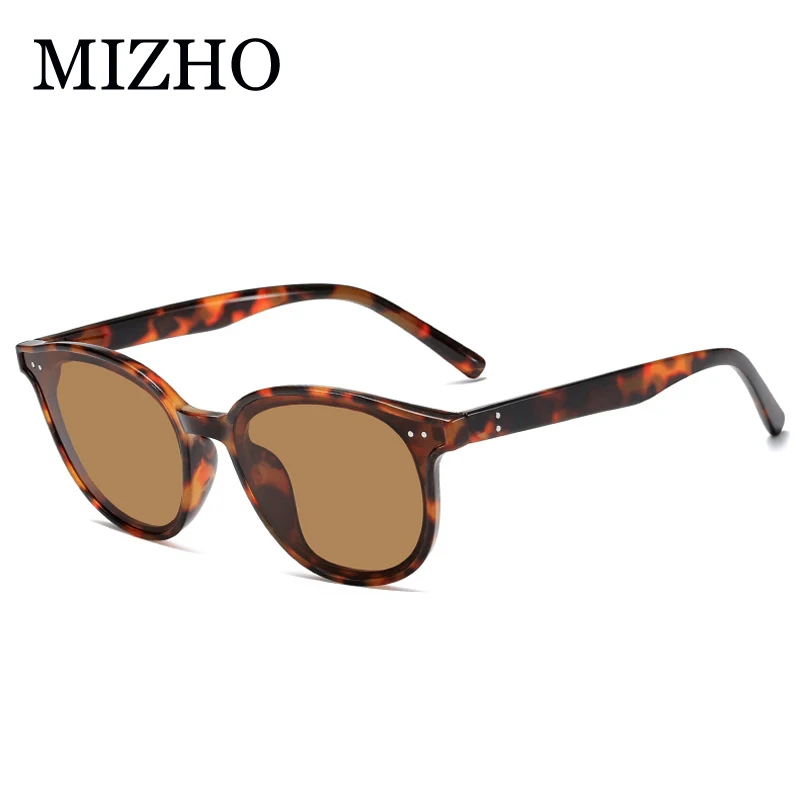 MIZHO Noua Moda Mic de Stil Față Ovală ochelari de Soare Femei Vintage Mici Albe Retro Dots Design de Brand Ochelari de Soare Barbati 3