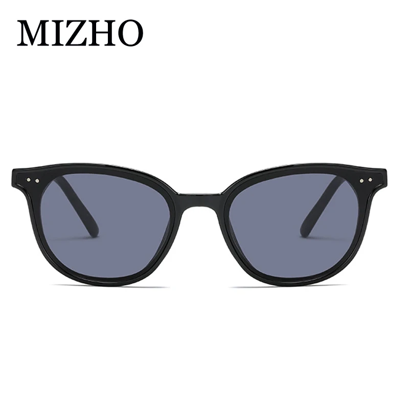 MIZHO Noua Moda Mic de Stil Față Ovală ochelari de Soare Femei Vintage Mici Albe Retro Dots Design de Brand Ochelari de Soare Barbati 5