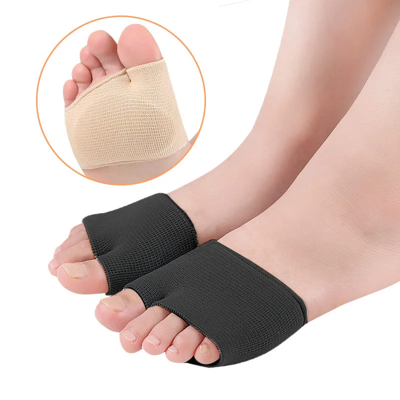 Metatarsian Tampoane pentru Femei și Bărbați Antepiciorului Pad pentru Mingea de Picior Durerii Tălpi Jumătate Ciorap Suport Gel Moale Picior de Perna 2 buc 0