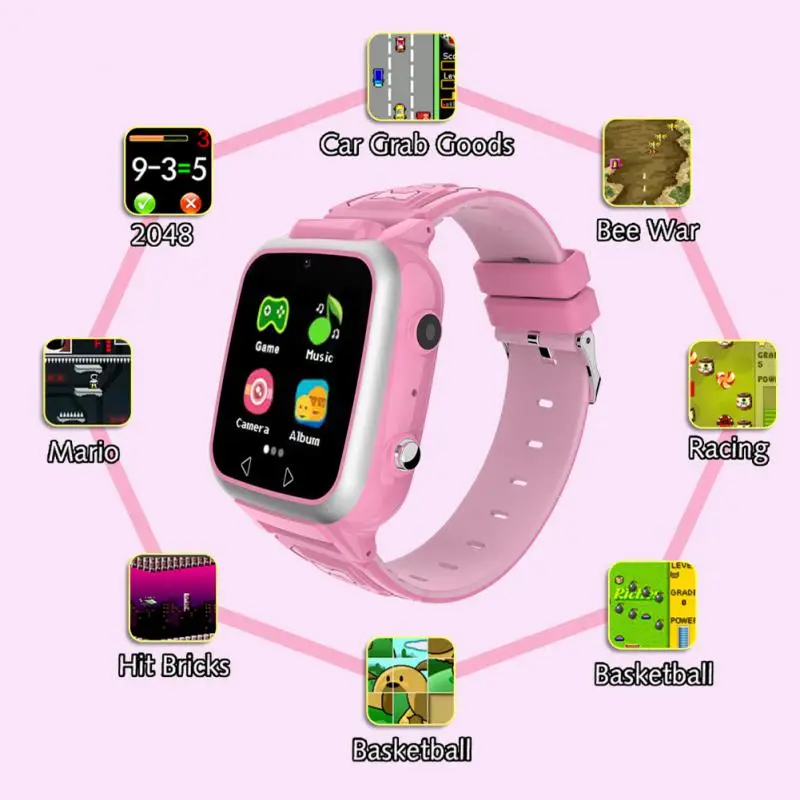 Y8 1.44 Inch Copii Ceas Inteligent Joc de Muzică Smartwatch Pedometru Dual Camera Copii MP3 Muzica Ceas Inteligent Băieți Fete de Ceas
