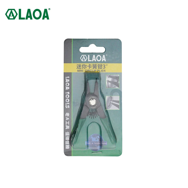LAOA 3 inch Mini-Circlip Pliers Set 4 in1 Portabil Inelul elastic de Fixare Clip Bijuterii Interne Externe Inel de Demontare 5