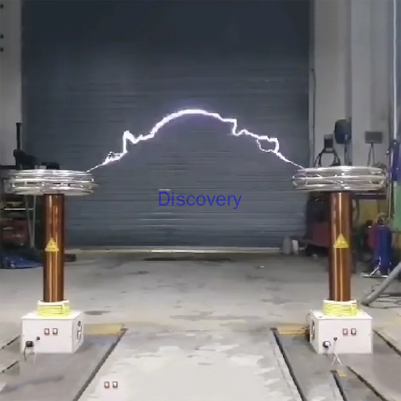 Personalizat Fulger Artificial Show Electrica Sonic Bobina Tesla 0,3 m Flash cu Plasmă Corn 1,5 m Arc