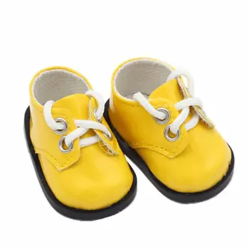 28cm Pantofi Papusa Dimensiune 5*2.8 mm din Piele 1/6 BJD Accesorii Bumbac Păpușă potrivită pentru Copii Dress Up Jucării