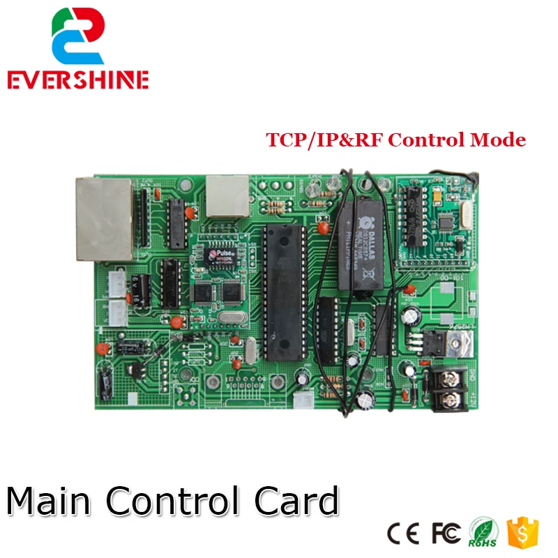 Cardul de Control principal 12V TCP/IP Gaz Prețul Petrolului a CONDUS semn Placa de Control Utilizat pentru Toate Dimensiunile Led Digital Numărul De Stație de Gaz