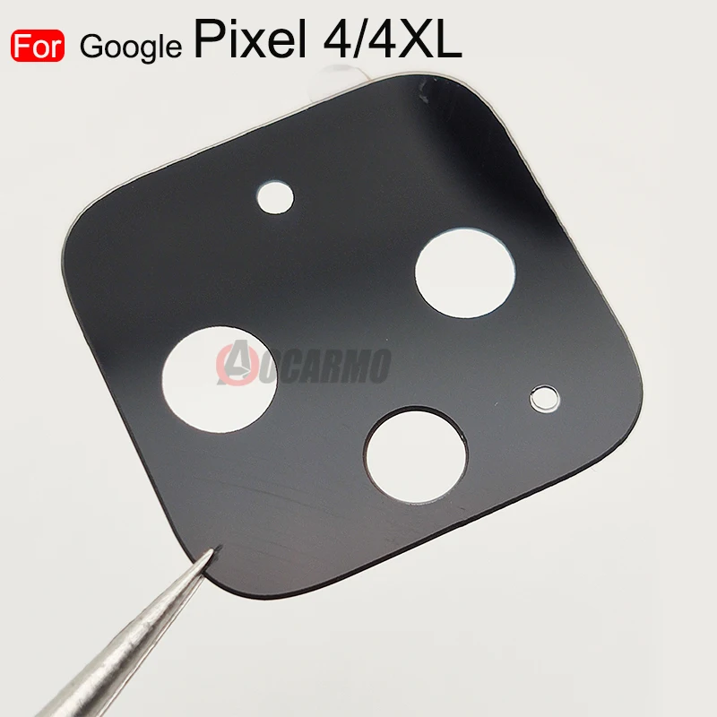 1buc Spate Adeziv Pentru Google Pixel 4 4 XL-4xl din Spate aparat de Fotografiat Lentilă de Sticlă Cu Autocolant piesa de schimb 3
