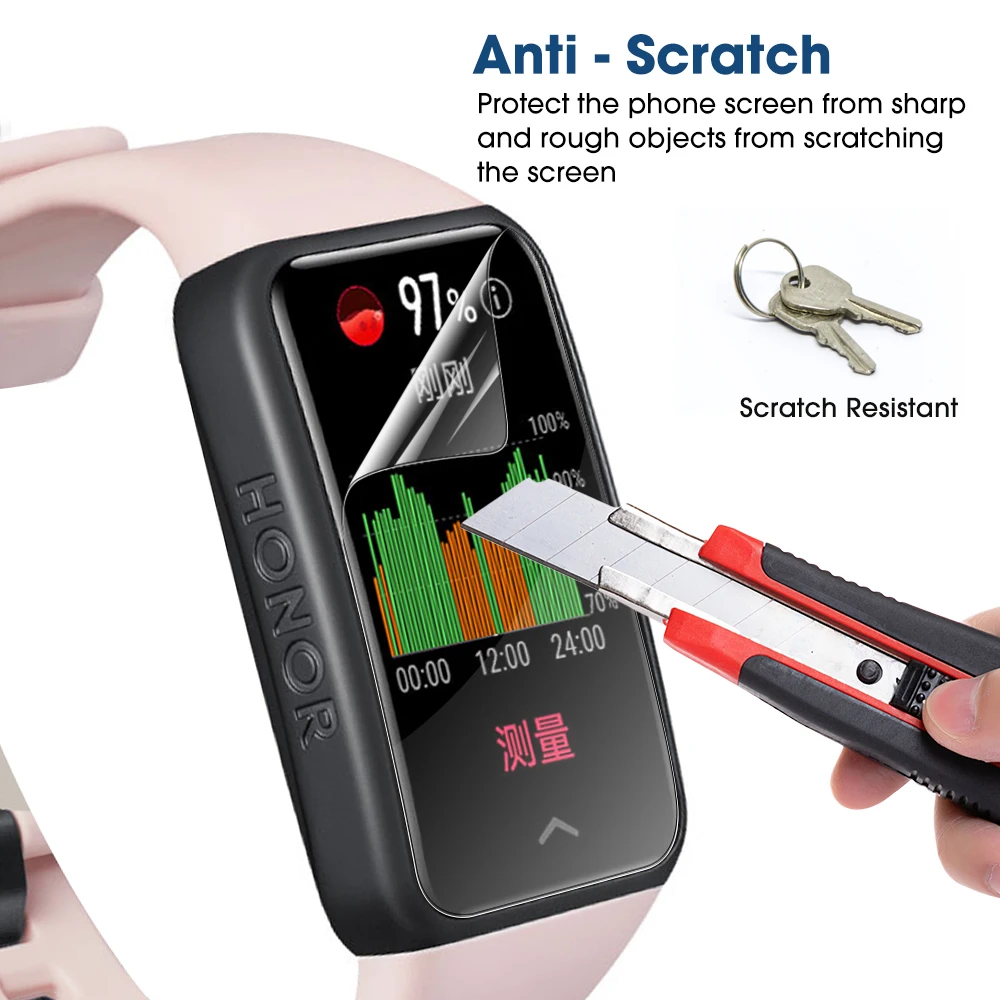 Pentru Huawei Band 6 Smartwatch Moale TPU Hidrogel Film Protector Anti-zero Ecran Protector Pentru Onoare Trupa 6 Bratara 4