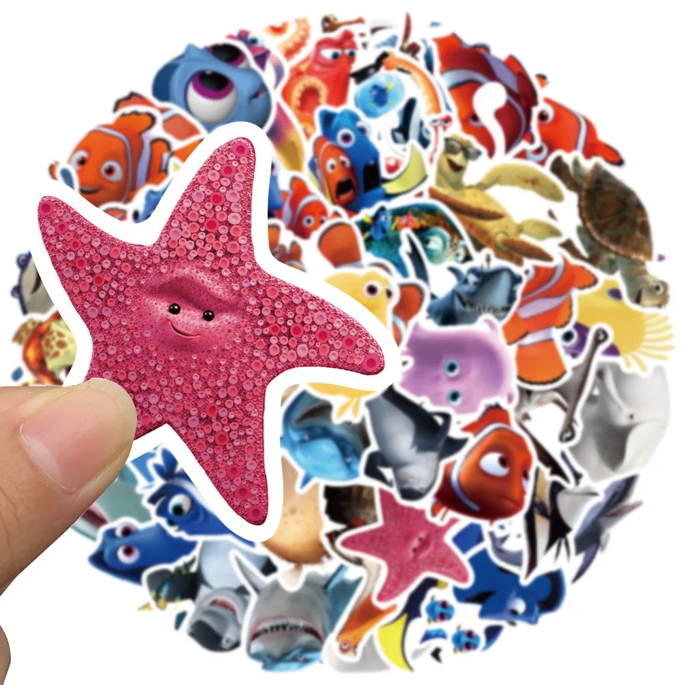 10/30/50PCS Finding Nemo Disney Desene animate Autocolante Kawaii Decalcomanii de Jucărie pentru Copii din PVC Impermeabil Album Frigider Papetărie DIY Autocolant 2