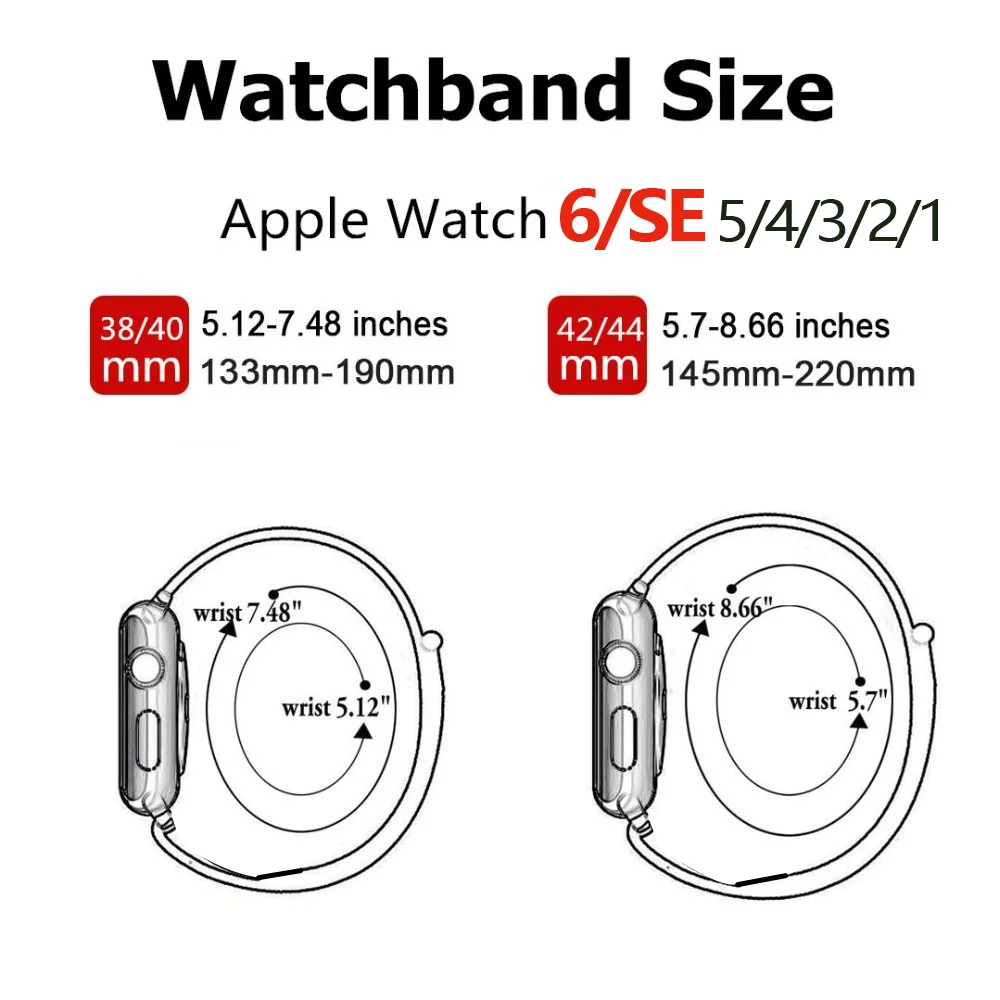 Curea nailon pentru Apple watch band 44mm 40mm 42mm 38mm 41mm 45mm ceasul inteligent bratara solo buclă bratara iWatch seria 7 6 5 3 se 4