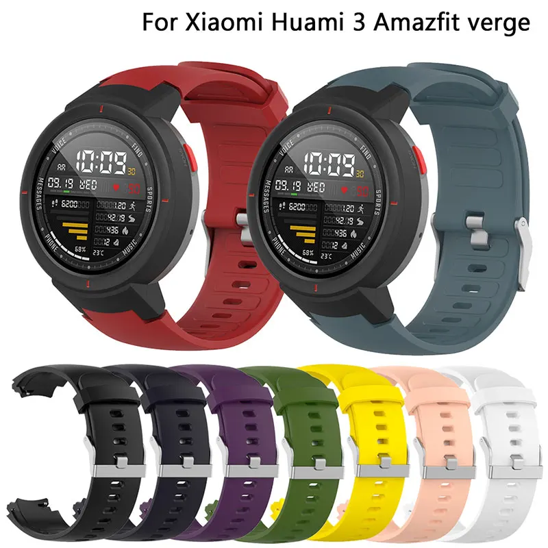 Ceas silicon trupa Pentru xiaomi Huami Amazfit Punctul de Tineret Ceas A1808 Watchbands ceas Inteligent Accesorii brățară Brățară Curea