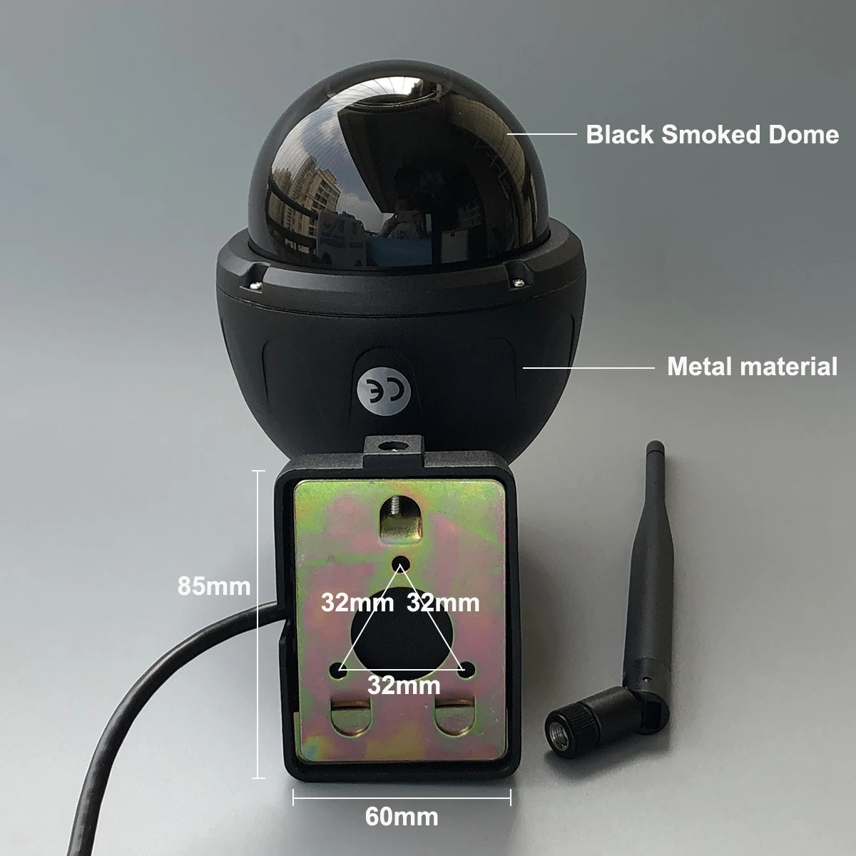 Exterior Impermeabil de Supraveghere wireless IP Camera de Înregistrare Video Interfon Voce Cu dispozitiv Automat de Urmărire a SD Card Flash Slot CamHi 5