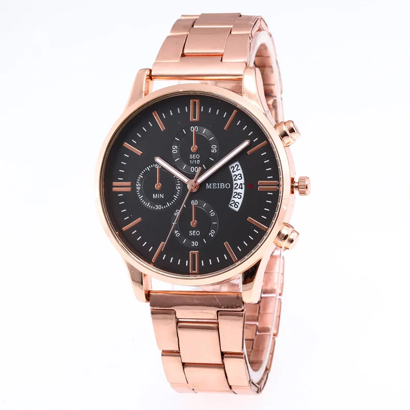 Ceasuri Mens 2022 Lux Noua Din Piele Calendar Ceasuri Elegante Pentru Bărbați Din Oțel Inoxidabil Cuarț Ceas Relogio Masculino Fierbinte De Vânzare Ceas 1