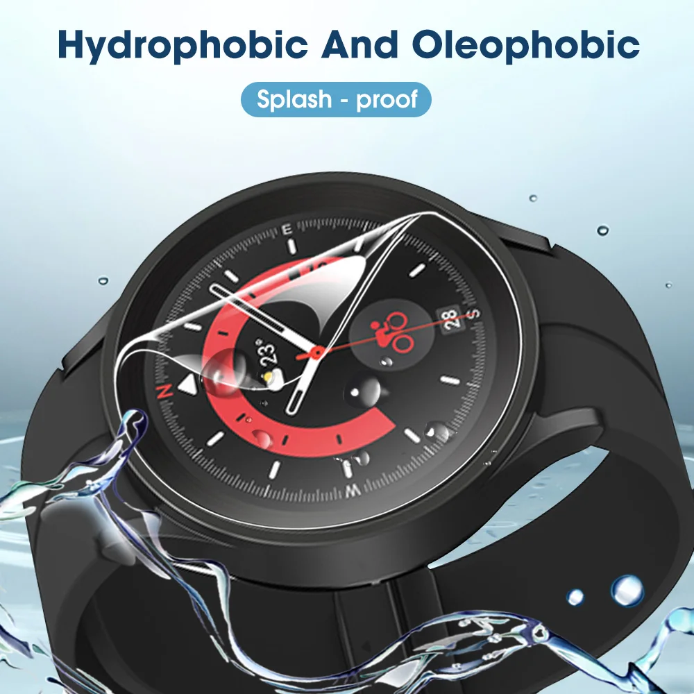 Moale Hidrogel Folie de Protectie Pentru Samsung Galaxy Watch 5 Pro, 4 40mm 44mm Watch4 Clasic 42mm 46mm Ecran Protector de Sticlă Nu 4