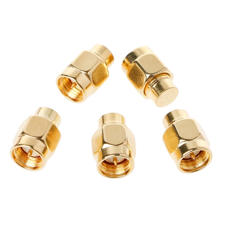 5Pcs/Set 50 OHM Coaxial RF placat cu Aur Potrivite Încetarea SARCINI SMA conector de sex masculin