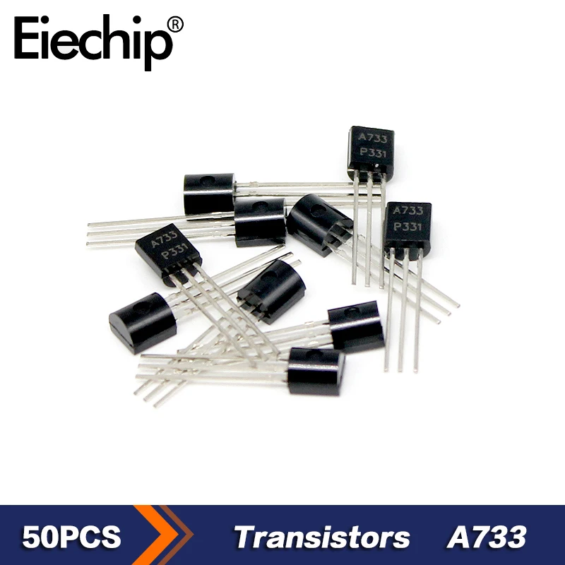 50pcs/lot A733 2SA733 SĂ-92 Tranzistor PNP Tranzistori 50V 150MA Noi și originale IC Cip