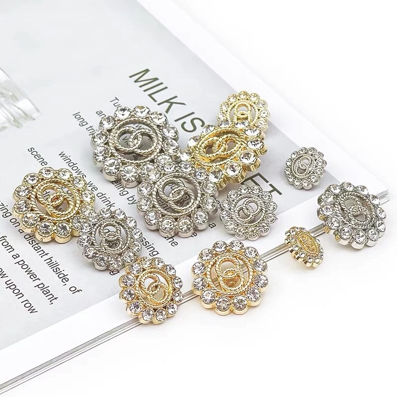 10buc 12,5 mm Butoane Mici pentru Camasi de Lux cu Diamante Butoane Decorative pentru Haine DIY Accesorii de Cusut Nasturi 20mm 2