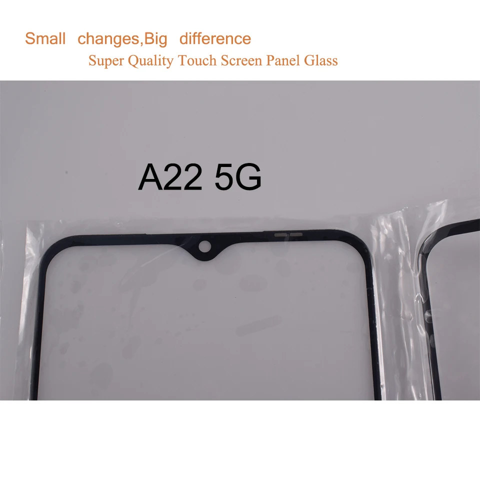 10buc/Lot Pentru Samsung Galaxy A22 4G A225 Ecran Tactil Frontal Exterior Panou de Sticlă LCD Lentile A22 5G A226 de Sticlă Cu Adeziv OCA 3