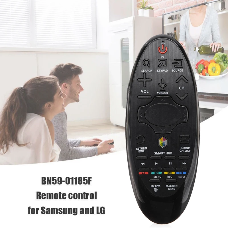 Înlocuire de Control de la Distanță Compatibil Pentru Samsung & LG Smart TV BN59-01185F BN59-01184D Control de la Distanță Potrivit Pentru Smart TV 0