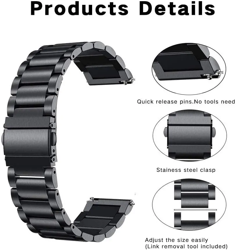 20mm 22mm Watchband Pentru Mibro T1 C2 Aer Lite Culoare Ceas Inteligent Band Bratari din Otel Inoxidabil Pentru Mibro X1 A1 Curea de Metal Correa 2