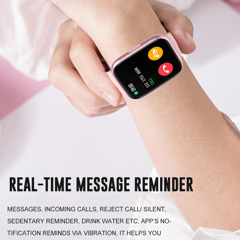 Femeile Smartwatch IP68 rezistent la apa Complet Tactil de Fitness Tracker DIY Tapet Dinamic Watchface Bărbați Smartwatch 2021 VS P8 SE Plus 3
