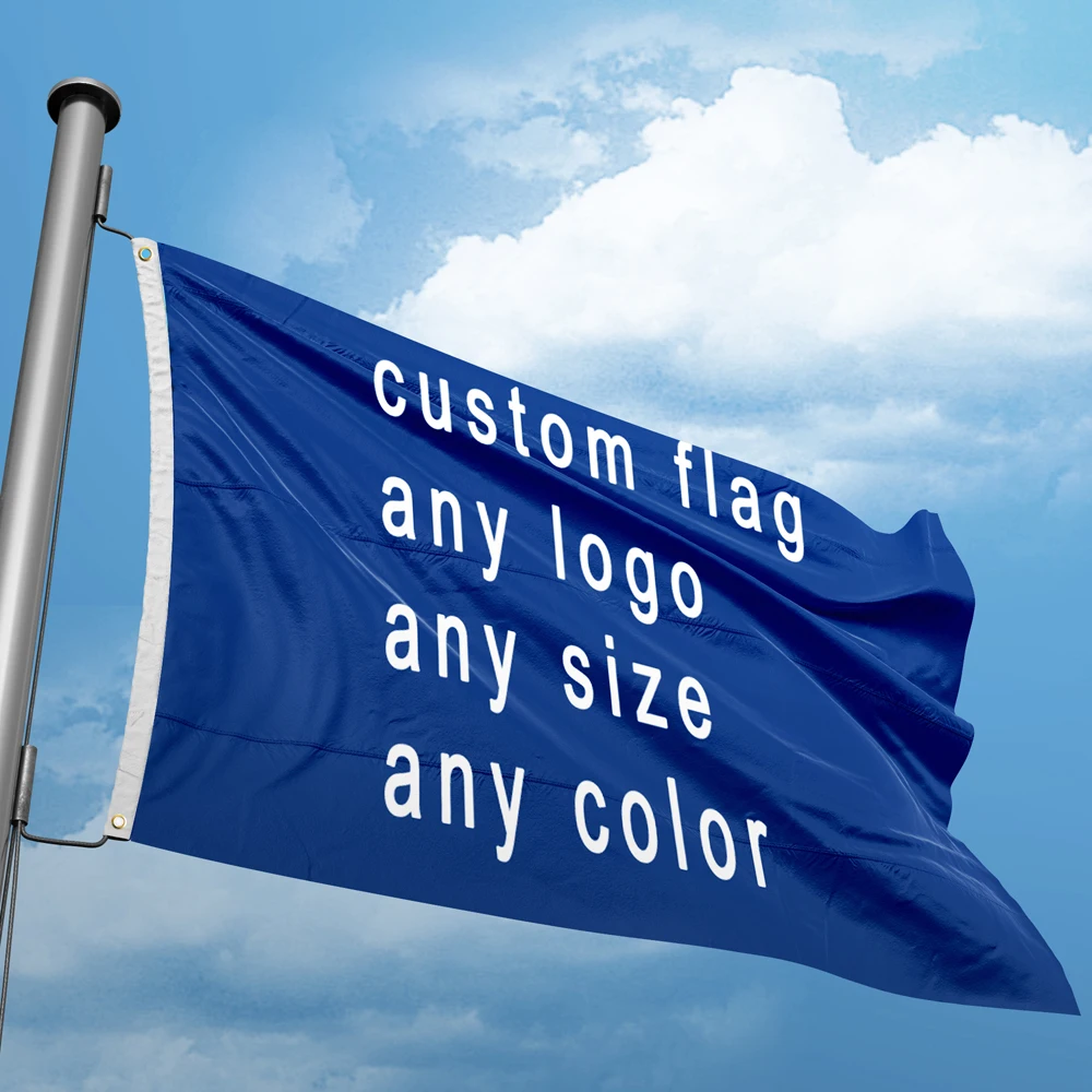Steagul Personalizat Bannere Material Poliester Orice Dimensiune Culoare Dublu Cusute De Design De Înaltă Calitate, Logo-Ul De Publicitate De Interior, În Aer Liber 0