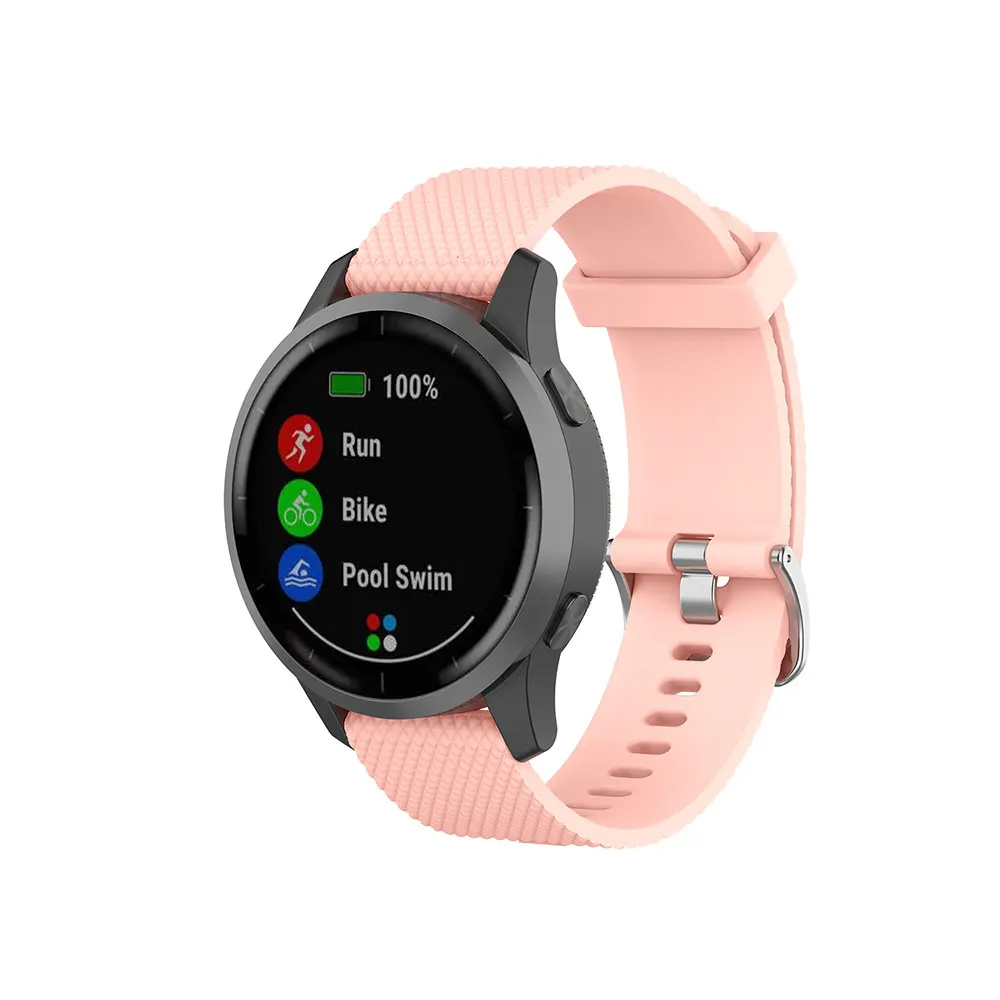 Curea Curea Pentru Garmin Venu 2S Vivoactive 4S 4 3 3S Silicon Smartwatch Brățară Încheietura Banda Samsung S2 S3 Watch3 41mm 2