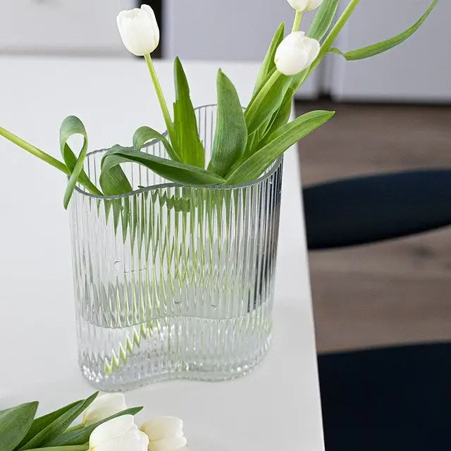 Vaza de sticla de flori uscate vaza de flori de apă cultura hidroponică Nordic minimalist living masă decor acasă vaze pentru flori 3