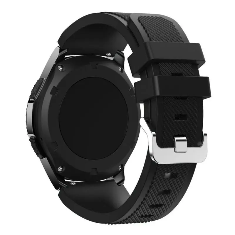 Silicon Moale De Înlocuire Trupa Ceas Încheietura Curea Ceas Sport Cu Bratara Curea Pentru Samsung Galaxy Watch Gear S3 Samsung Gear2 Live 5