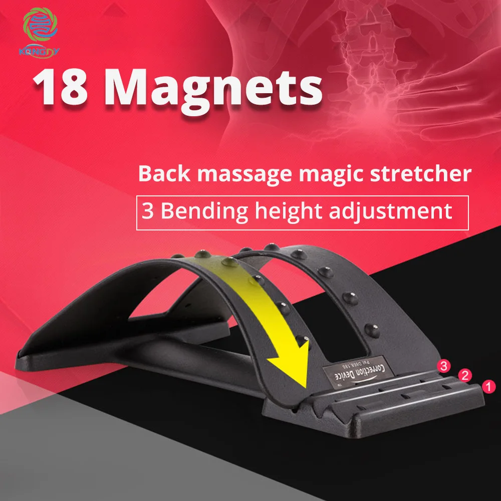 KONGDY Spate și Talie Masaj 18 Magneti pentru Masaj Magic Targă Trupul Relaxa Targă Echipamente de Fitness Ameliorarea Durerii de Îngrijire a Sănătății