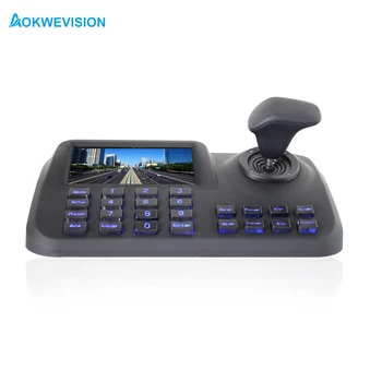 3D CCTV IP PTZ controller Onvif compatibil IP PTZ cu joystick IP PTZ tastatura cu 5 inch ecran LCD pentru camera IP PTZ