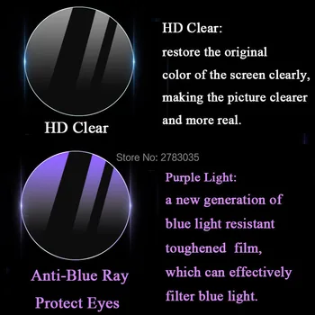 3Pcs Ecran Protector Pentru Garmin Epix Gen 2 Precursor 955 255 SmartWatch Ultra Clear / Lumina Violet 2.5 D 9H Sticlă Călită Film 1
