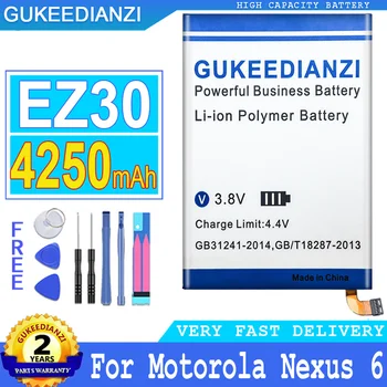 4250mAh GUKEEDIANZI Baterie EZ30 EZ 30 Pentru Motorola Nexus 6, Google XT1115 XT1110 Xt1103 Nexus6 cu Instrumente Gratuite + Numărul de Urmărire