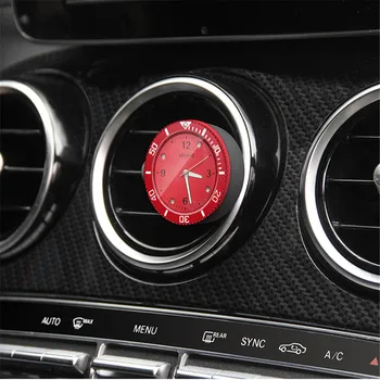 42MM Masina Ceas Atmosferă de Lumină Automobile Interne Pe Stick Mini Ceas Digital Mecanica Cuarț Ceasuri Auto Ornament 3
