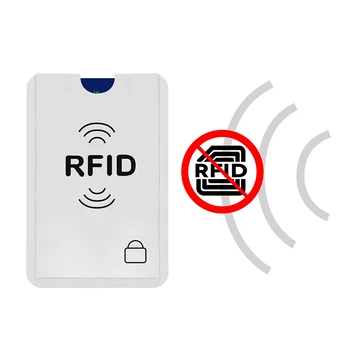5/10/20buc Anti-Furt Card de Credit Mâneci NFC, RFID Blocarea Cardului Protector Portofel Acoperi cu Folie de Aluminiu Business Card Bancar Caz