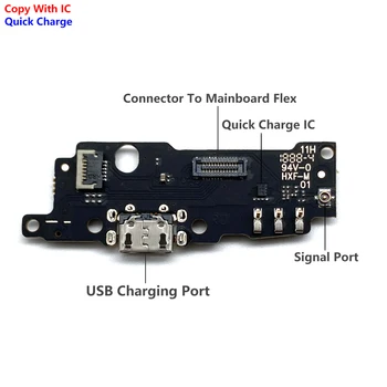 50Pcs Nou Port USB de Încărcare Cablu Flex Pentru Moto E4 E6 E7 Plus E5 E6 a Juca Du-te păstrăm e6 E7 Putere E30 Conector Dock de Încărcare Port de Bord 2