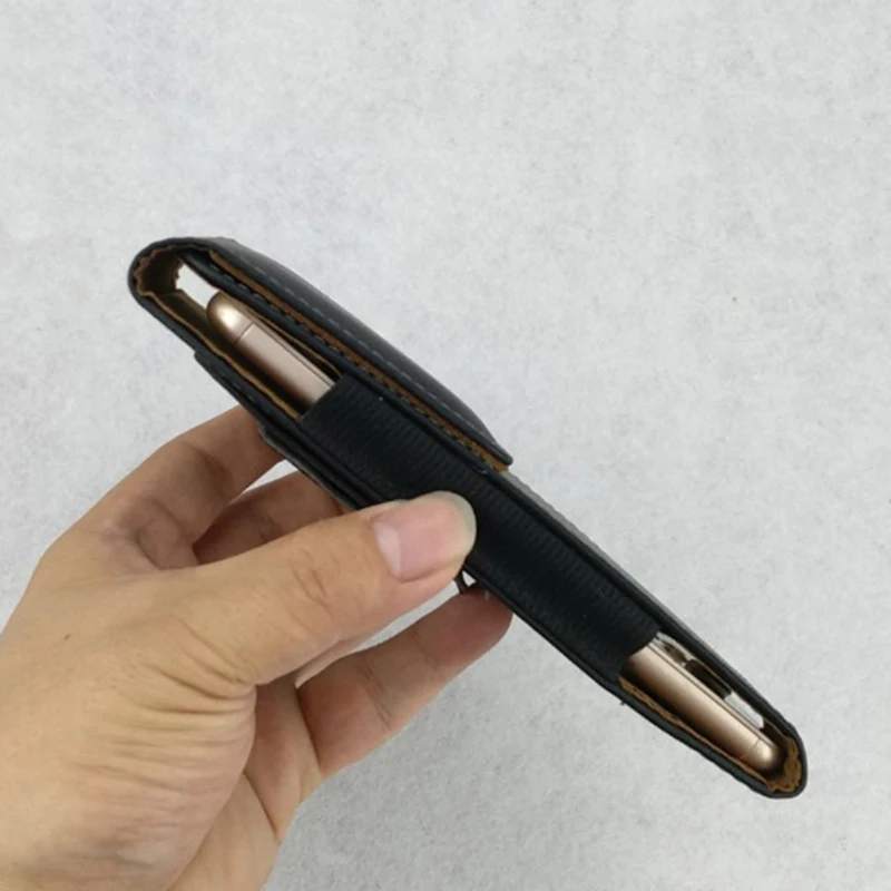 Lychee model de telefon verticală talie din piele de caz pentru iphone 13 12 11 Pro Max XS Max XR X 4 4S 5 5S SE 6 7 8 Telefon Plus Sac de Talie 4