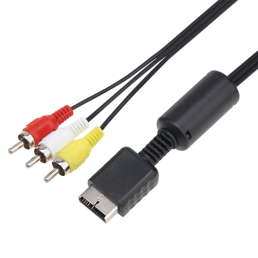 1,8 m 6ft Audio-Video AV, Cablu 3 RCA Cablu pentru Sony Playstation PS2 PS3 Consola Gamepad Cablurile de la Monitor HDTV 4
