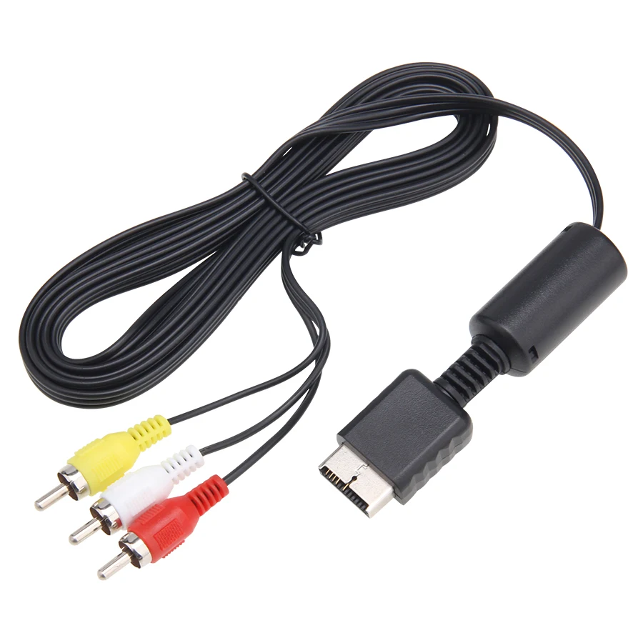 1,8 m 6ft Audio-Video AV, Cablu 3 RCA Cablu pentru Sony Playstation PS2 PS3 Consola Gamepad Cablurile de la Monitor HDTV 5