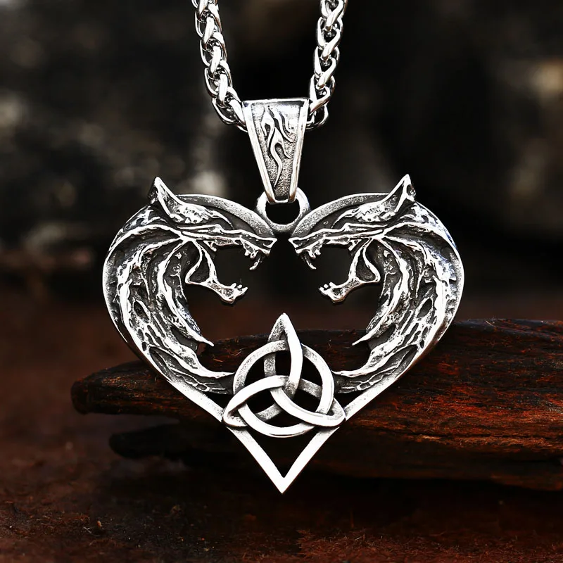 Oțel soldierman accesorii personalitate lupi viking Amuleta Iubitor de Bijuterii colier frânghie din piele, din oțel inoxidabil pandantiv charm