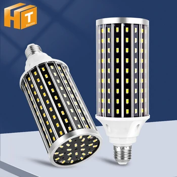 5736 de Înaltă Luminozitate LED Blub Lumina E27 50W AC85-265V Nu Pâlpâie LED-uri de Porumb Lampa pentru Iluminat Industrial / Comercial