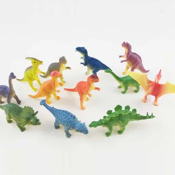 6/12pcs/lot Mini Dinozaur Model de Jucarii Educative pentru Copii Mici de Simulare Figuri de Animale pentru copii Jucarii Pentru Baiat Cadou