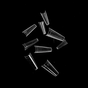 600Pcs Sfaturi de Unghii Extra Lungi Sicriu Unghii False Apăsați pe Unghii False Cu Adeziv Modele Artificiale Salon de Manichiura Instrumente Nail Art 2