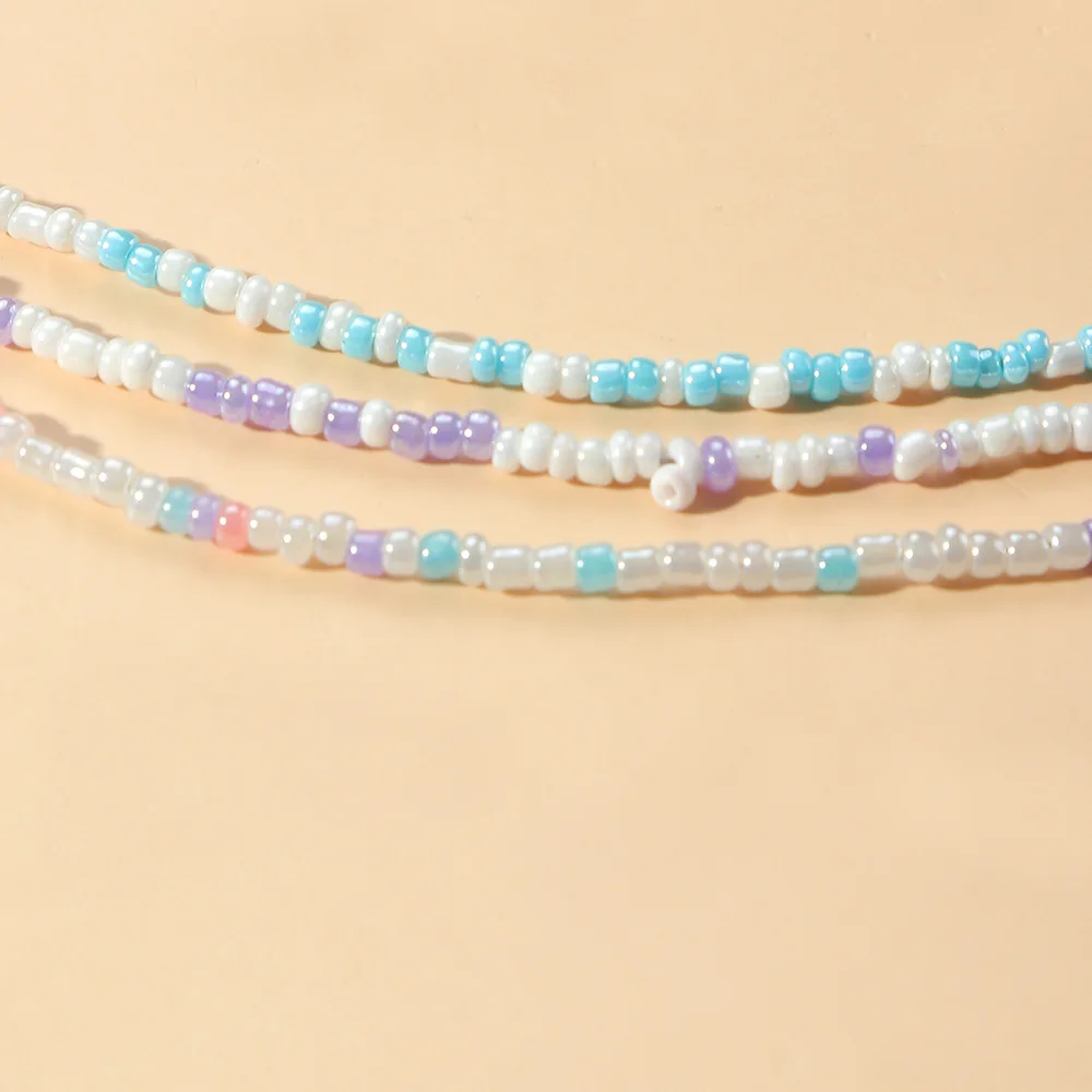 Naturale Cristal Margele Colier Cravată Handmade pietre semipretioase de Cuart Fatetat Mini Margele Lanț de Aliaj Coliere Bijuterii pentru Femei, Cadou 2