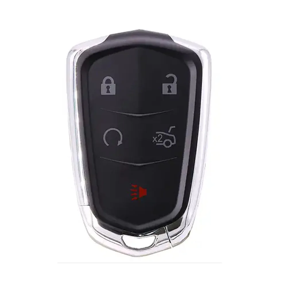 OkeyTech Înlocuire 3/4/5/6 Butoane Cheie de Mașină Caz Acoperire Coajă Fob Pentru Cadillac SRX CTS ATS XTS Escalade ESV cu tasta insert Noi 1