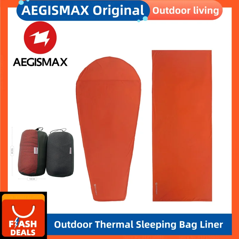 AEGISMAX MMT8 Termice Sac de Dormit Linie Thermolite Ultraușoare în aer liber Camping Drumetii de Iarna Sac de Dormit Cald Accesorii