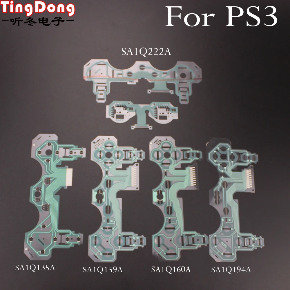 TingDong 20buc Pentru PS3 Controler ps3 SA1Q135A 160A 159a alineatul 194A Vibrații Conductoare Film Ribbon Controller Circuit
