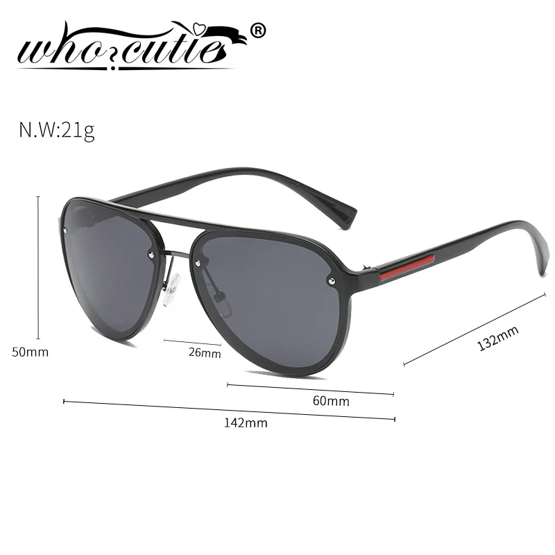 CINE CUTIE Pilot de Aviație ochelari de Soare Polarizat Bărbați 2019 Brand de Lux de Design de Ochelari de Soare de Conducere de sex Masculin Moda Nuante de Negru S082 3