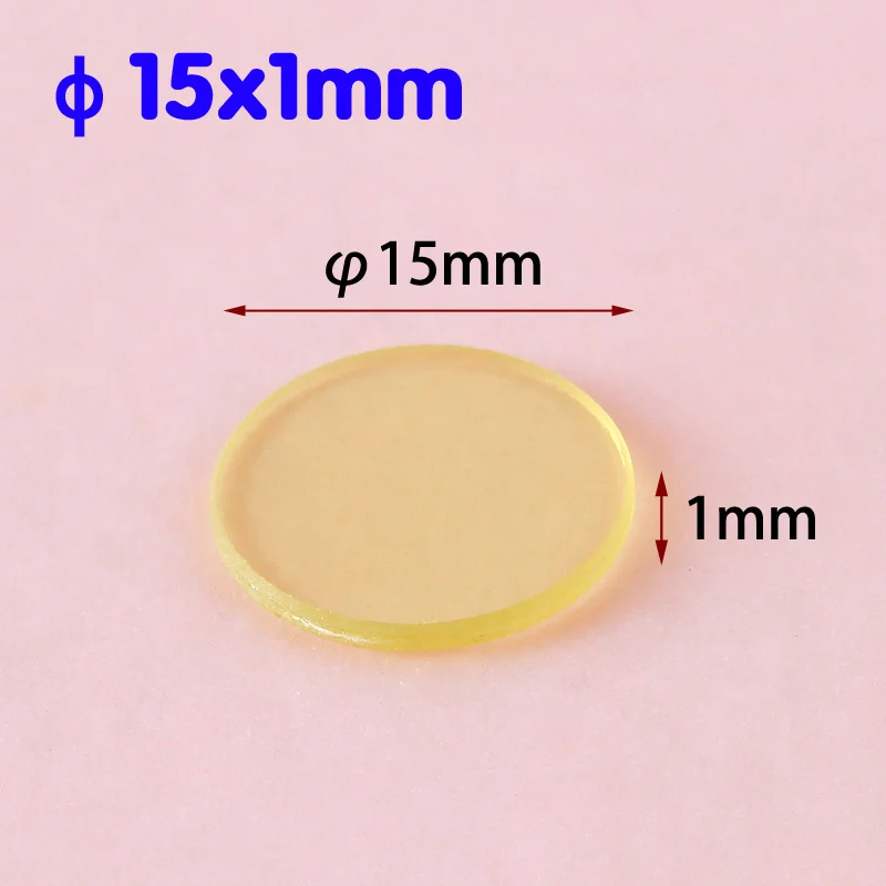 Lungimea de undă de Detecție Holmiu de Sticlă cu Diametrul de 15x1mm Poate Fi Personalizat filtru Optic