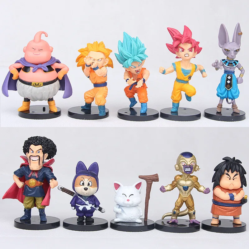 De Vânzare la cald Dragon Ball Figura Son Goku Tatăl și Fiul Modelul PVC Cifrele de Acțiune Goku & Frieza Luptă Versiune Colectie de Papusi de Jucarie