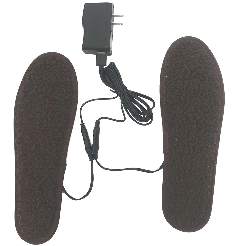 USB Încălzit Tălpi de Pantofi Picior Electrice de Încălzire Pad Picioarele Calde Ciorap Pad Mat de Iarnă Sport în aer liber, Încălzire Tălpi interioare de Iarnă Caldă 0